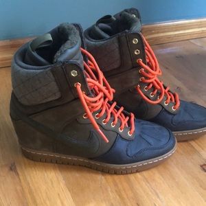 Nike Dunk Sky-high Wedge Sneaker Boot